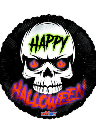 Globo de calavera de Halloween ConverUSA de 18 pulgadas