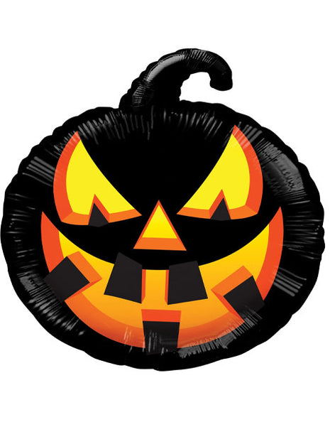 Globo de calabaza negro ConverUSA de 18 pulgadas