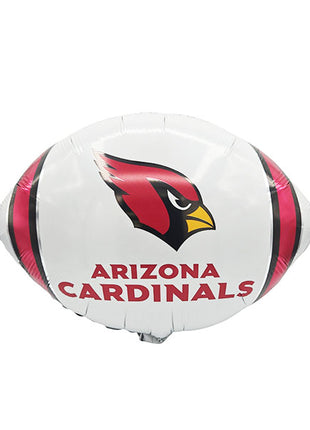 Globo de fútbol americano ConverUSA de 18 pulgadas de los Arizona Cardinals