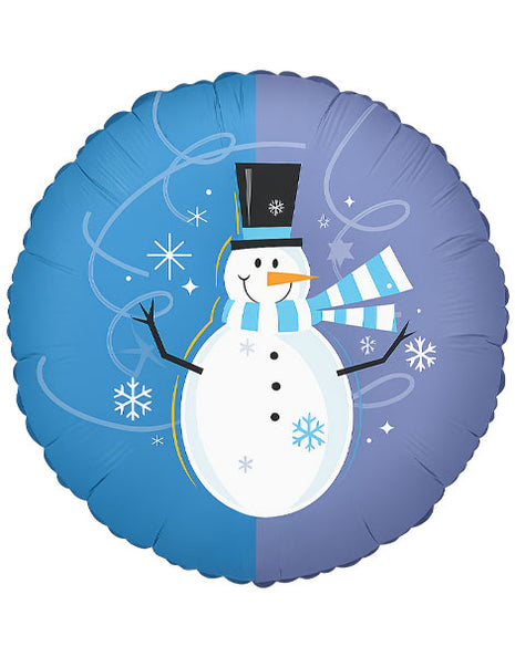 18in ConverUSA Happy Snowman Balloon