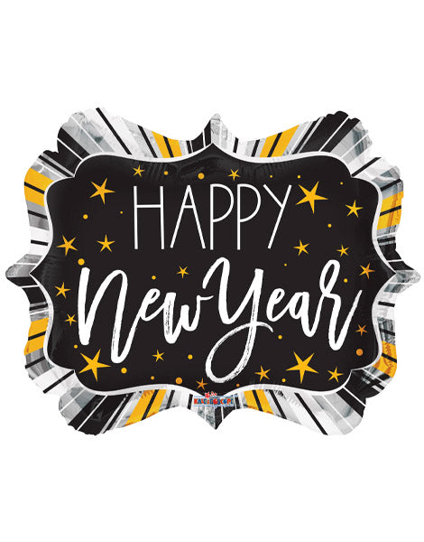 18in Conver USA Happy New Year Marquee Balloon - Joker Party Supply