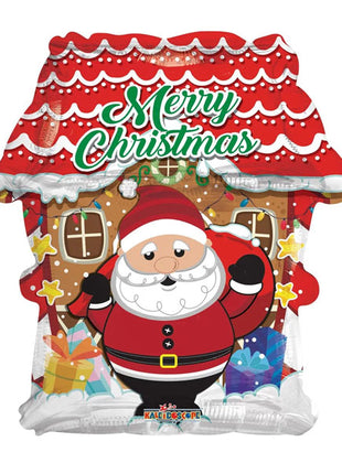 18in ConverUSA Santa House Balloon