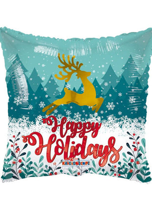 18in ConverUSA Happy Holidays Scene Balloon