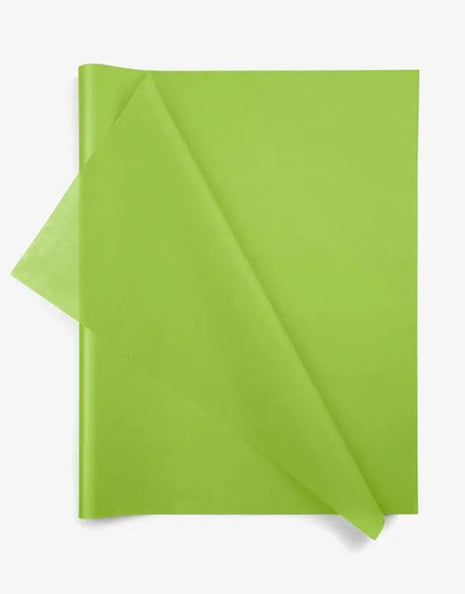 Papel de seda verde cítrico SatinWrap (480 hojas)