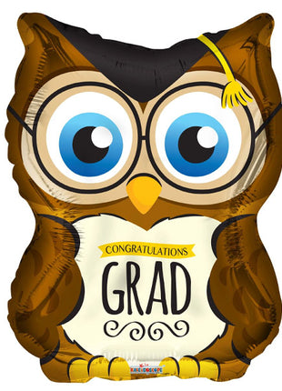 28in ConverUSA Congrats Grad Owl Balloon