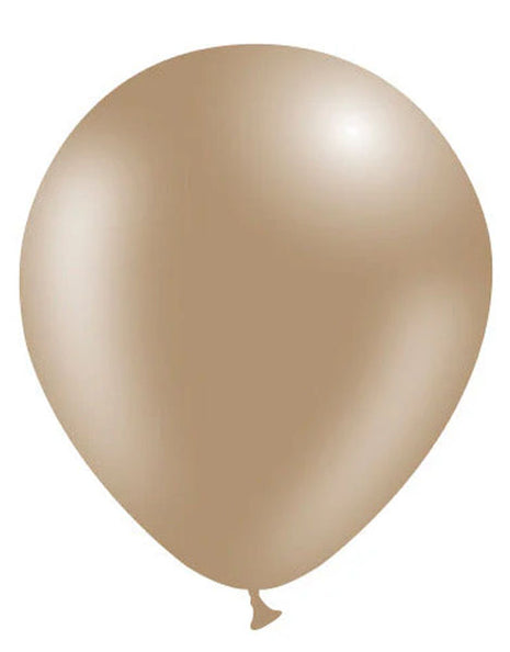 12in Balloonia Caramel Toffee 50ct