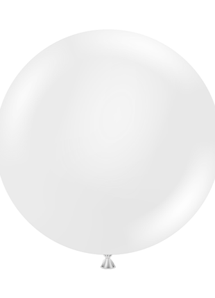 17in Tuftex Crystal Clear 50 Ct - Joker Party Supply