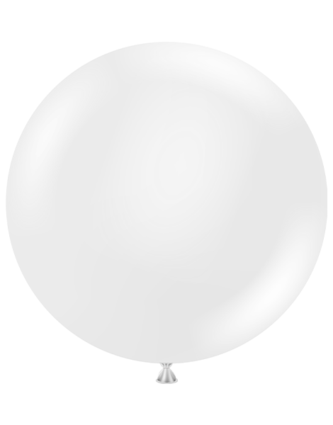 36in Tuftex Crystal Clear 2 Ct - Joker Party Supply