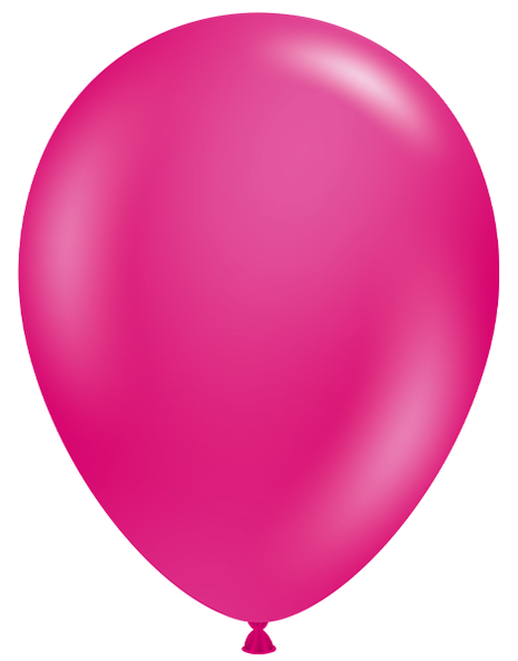 11in Tuftex Crystal Magenta  100 Ct - Joker Party Supply