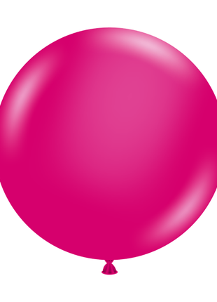 17in Tuftex Crystal Magenta  50 Ct - Joker Party Supply