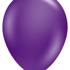 11in Tuftex Crystal Purple 100 Ct - Joker Party Supply