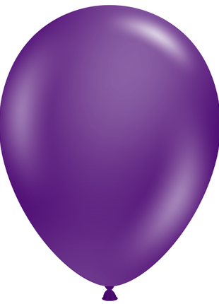 11in Tuftex Crystal Purple 100 Ct - Joker Party Supply