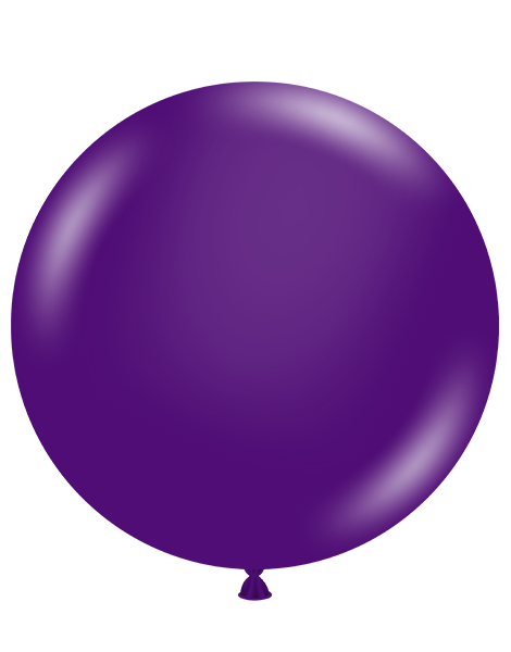 36in Tuftex Crystal Purple 2 Ct - Joker Party Supply
