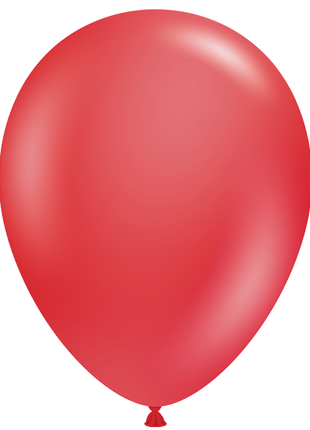 11in Tuftex Crystal Red 100 Ct - Joker Party Supply