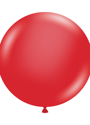 17in Tuftex Crystal Red 50 Ct - Joker Party Supply
