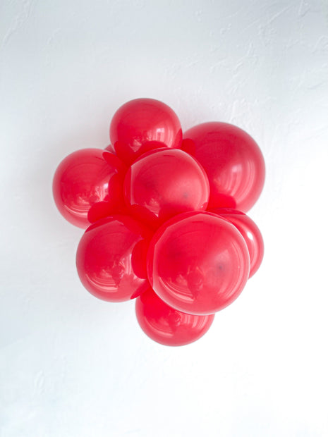 Tuftex Cristal Rojo de 17 pulgadas, 50 unidades