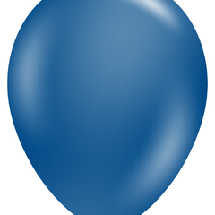 11in Tuftex Crystal Sapphire Blue  100 Ct - Joker Party Supply