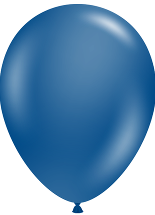 11in Tuftex Crystal Sapphire Blue  100 Ct - Joker Party Supply