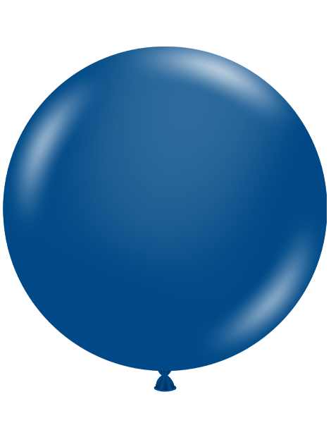 36in Tuftex Crystal Sapphire Blue 2 Ct - Joker Party Supply