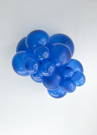 Cristal Tuftex de 11 pulgadas, azul zafiro, 100 unidades