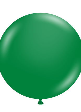 17in Tuftex Crystal Emerald Green 50 Ct - Joker Party Supply