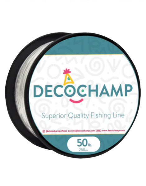 DecoChamp Fishing Line 50lb 250yrds - Joker Party Supply