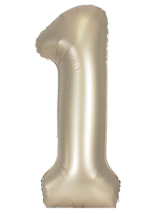 34in DecoChamp Champagine Number 1 Balloon - Joker Party Supply