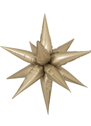 Globo gigante Starburst de champán DecoChamp de 60 pulgadas