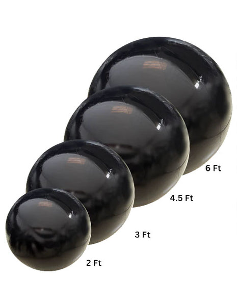 DecoChamp DecoBalls Black Combo (2ft, 3ft, 4.5ft, 6ft) Air Machine Included