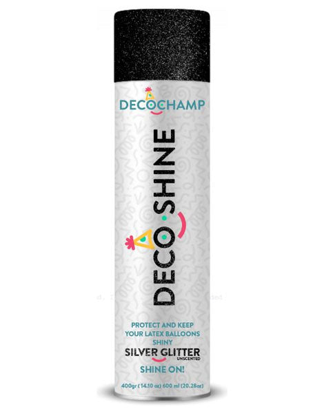 DecoShine Silver Glitter 14.10oz - Joker Party Supply