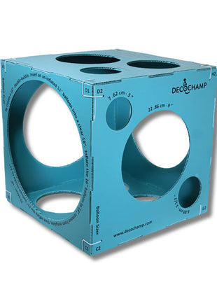 DecoChamp Balloon Cube Sizer - Joker Party Supply