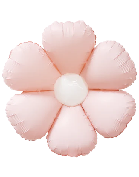 24in DecoChamp Baby Pink Daisy Balloon 2ct