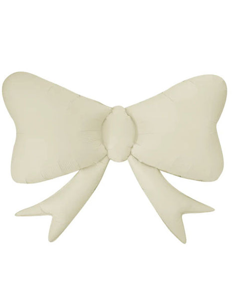 38in SoNice Ivory Bow Balloon