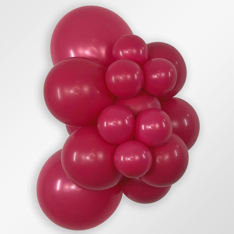 11in Sempertex Deluxe Raspberry 100ct