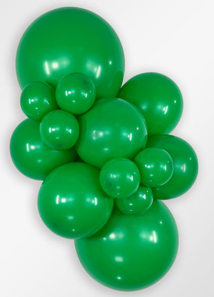 Sempertex Deluxe - Trébol verde de 11 pulgadas, 100 unidades