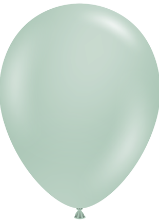 11in Tuftex Empower-Mint 100 Ct - Joker Party Supply