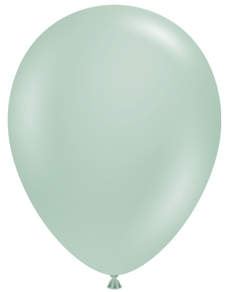 11in Tuftex Empower-Mint 100 Ct - Joker Party Supply