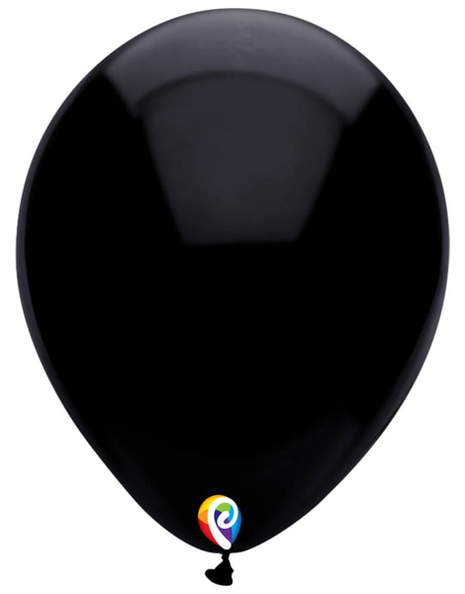 12in Funsational Pearl Black 50ct - Joker Party Supply