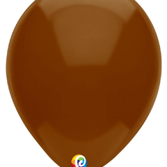 7in Funsational Standard Cocoa Brown 50ct - Joker Party Supply