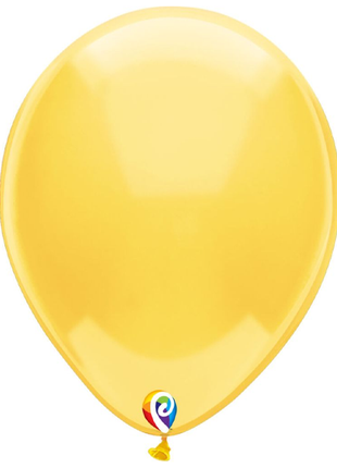 12in Funsational Crystal Yellow 50ct - Joker Party Supply
