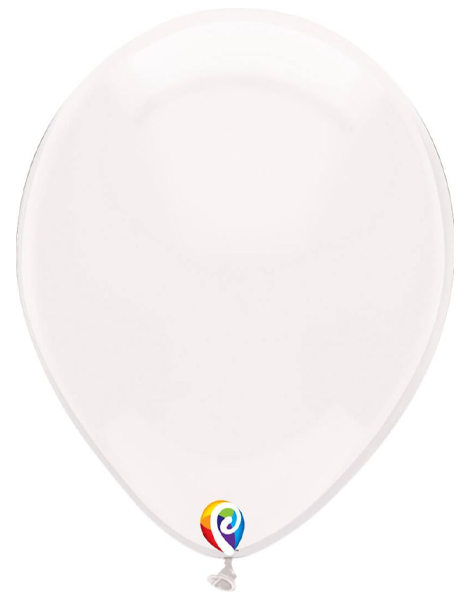 12in Funsational Crystal Clear 15ct - Joker Party Supply