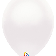 12in Funsational Pearl White 12ct - Joker Party Supply