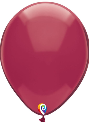 12in Funsational Crystal Burgundy 50ct - Joker Party Supply
