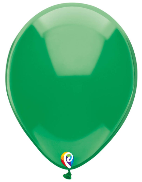 12in Funsational Crystal Green 15ct - Joker Party Supply