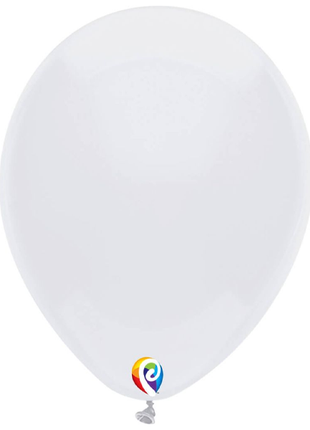 7in Funsational Standard White 50ct - Joker Party Supply