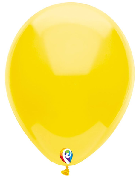 12in Funsational Standard Yellow 50ct - Joker Party Supply