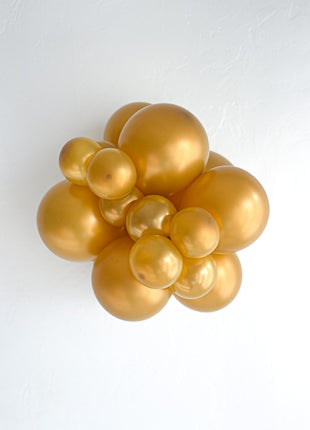 Tuftex Oro Metálico de 11 pulgadas, 100 ct