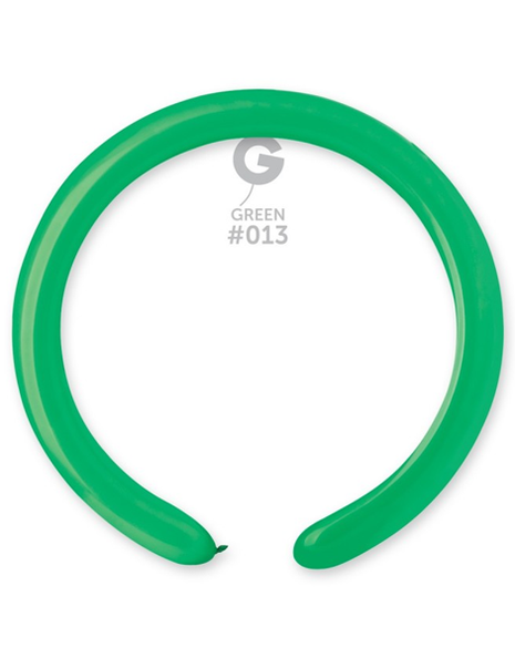 260 Gemar Standard Green Balloons 50ct #012 - Joker Party Supply