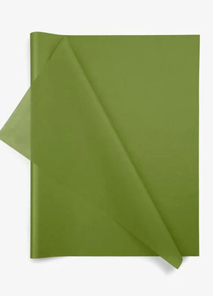 Papel de seda SatinWrap color té verde (480 hojas)