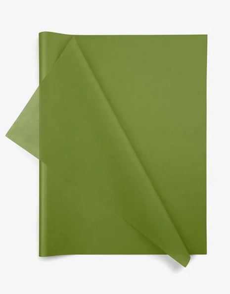 Papel de seda SatinWrap color té verde (480 hojas)